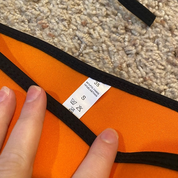 Orange bathing suit - Picture 2 of 2